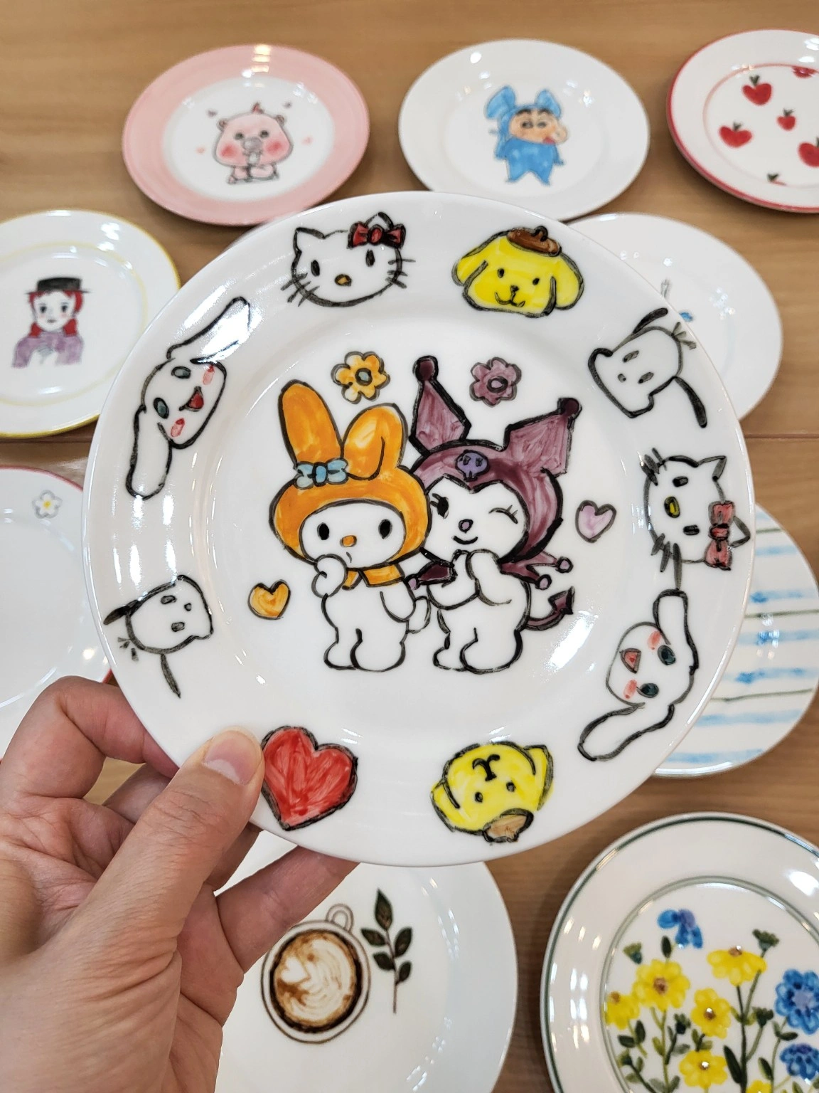 감성 도자기 핸드페인팅