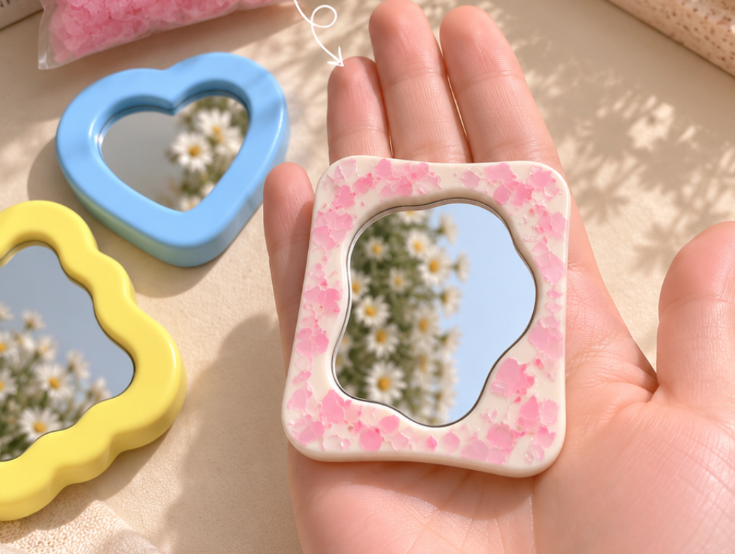 폐플라스틱 미니거울 만들기