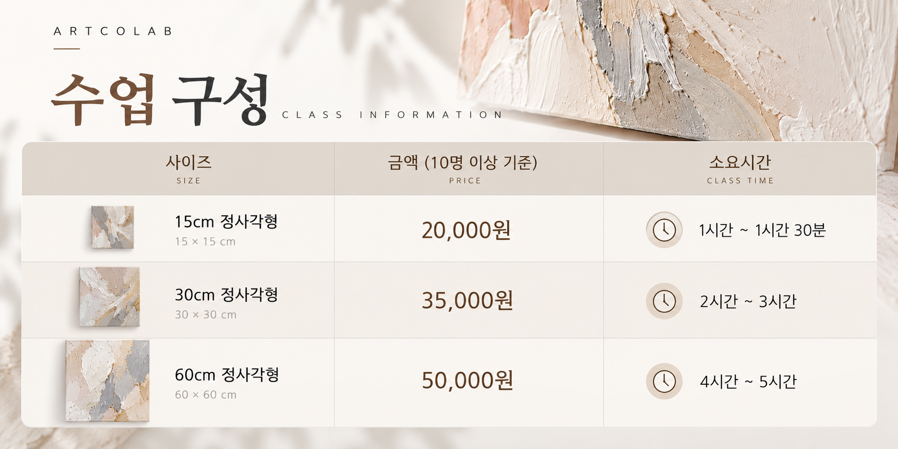 백드롭 페인팅 아크릴화